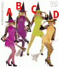 COSTUME SPICY WITCH L festa di halloween categoria