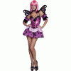 COSTUME SEXY DA FARFALLINA ROSA S festa di halloween categoria