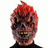 MASCHERA SCHELETRO FIAMMA IN LATTICE festa di halloween categoria