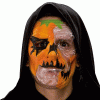 MASCHERA TRASPARENTE PVC ARANCIONE festa di halloween categoria
