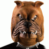 MASCHERA BULLDOG IN LATTICE festa di halloween categoria