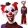 MASCHERA GIGANTE CLOWN SANGUINARIO festa di halloween categoria