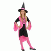 COSTUME STREGA ROSA CM 158 festa di halloween categoria